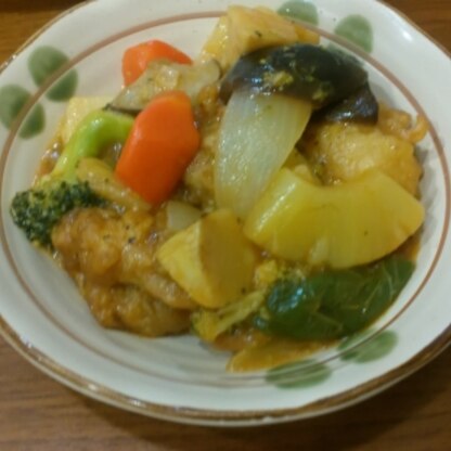 塩麹で柔らかいがら唐揚げでした。味付けを参考に冷蔵庫の野菜を使って作りました。とてもおいしかったです！ありがとうございました。